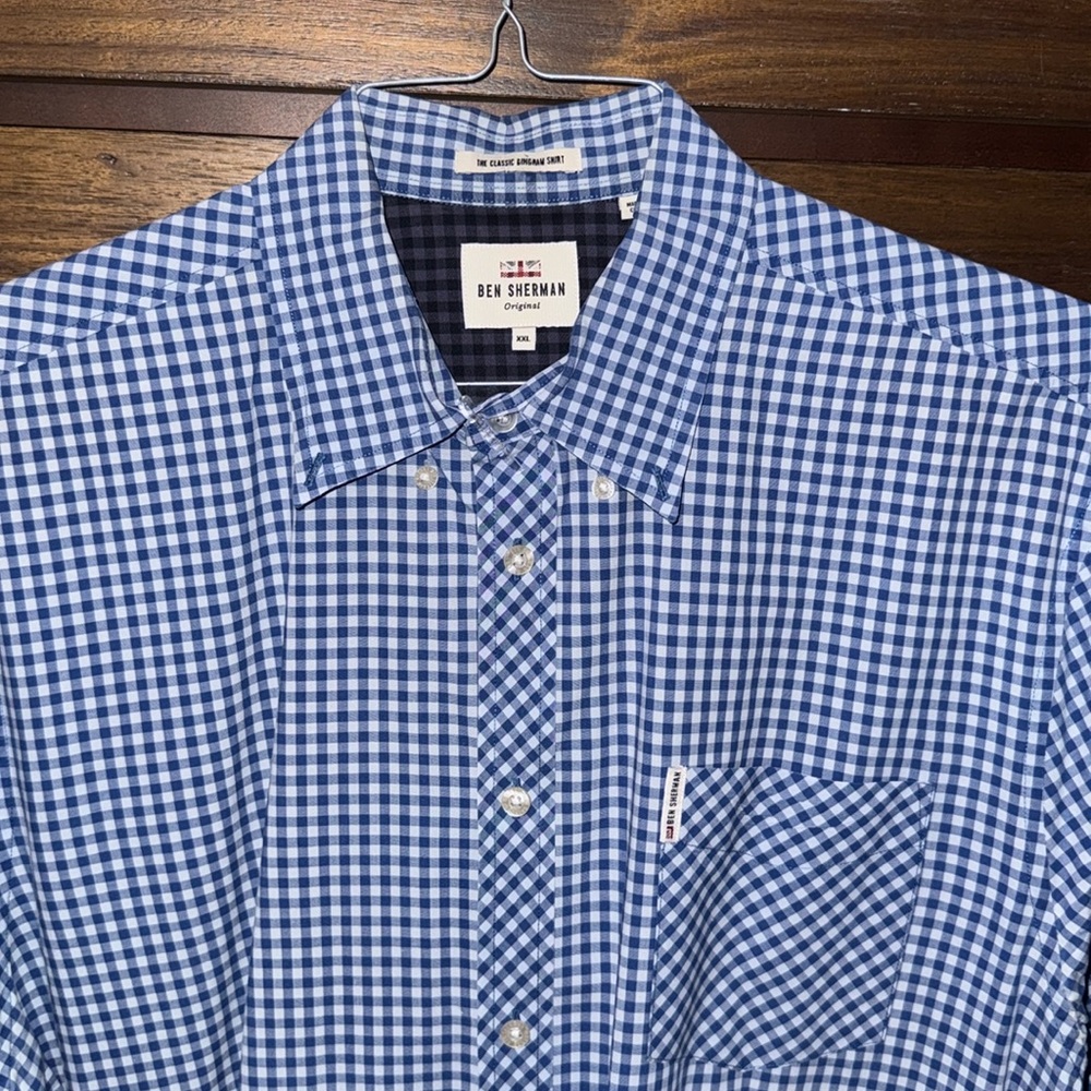 Ben Sherman Classic Gingham Button Down